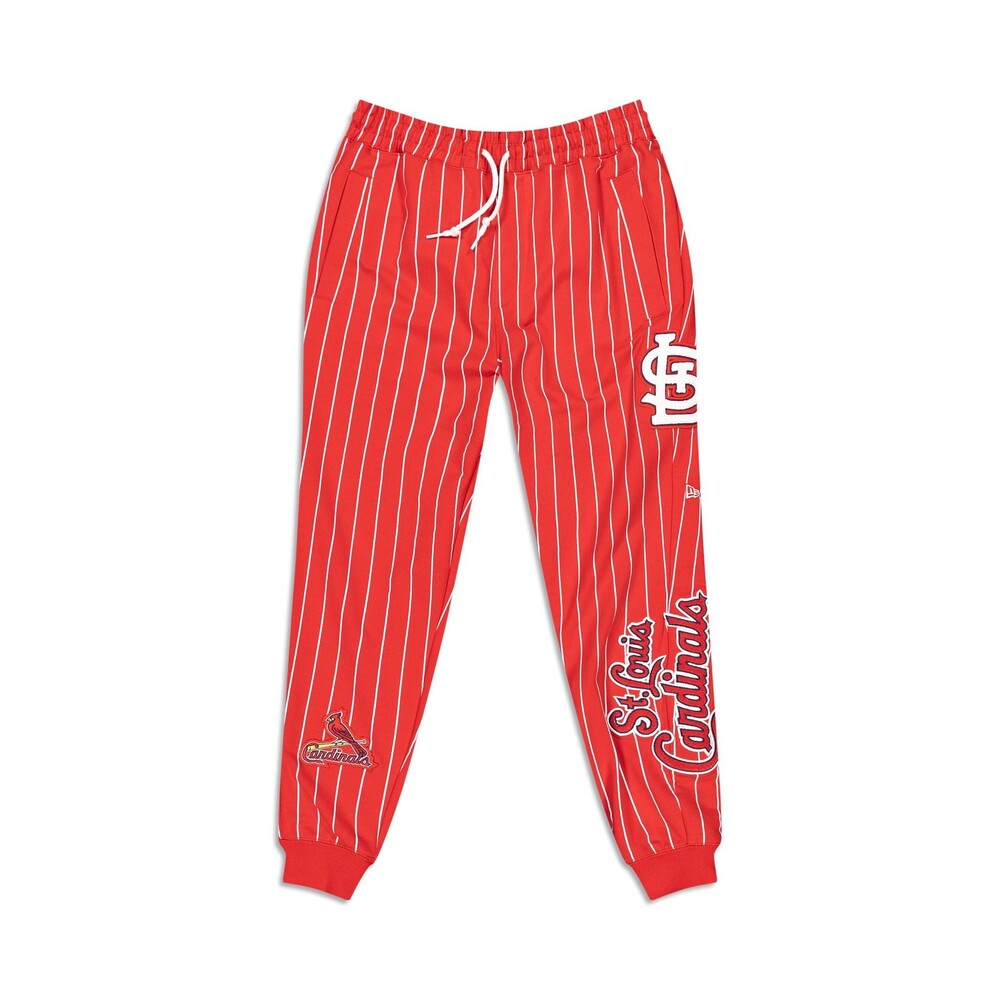 New Era St. Louis Cardinals Logo Select Pinstripe Jogger - Size L